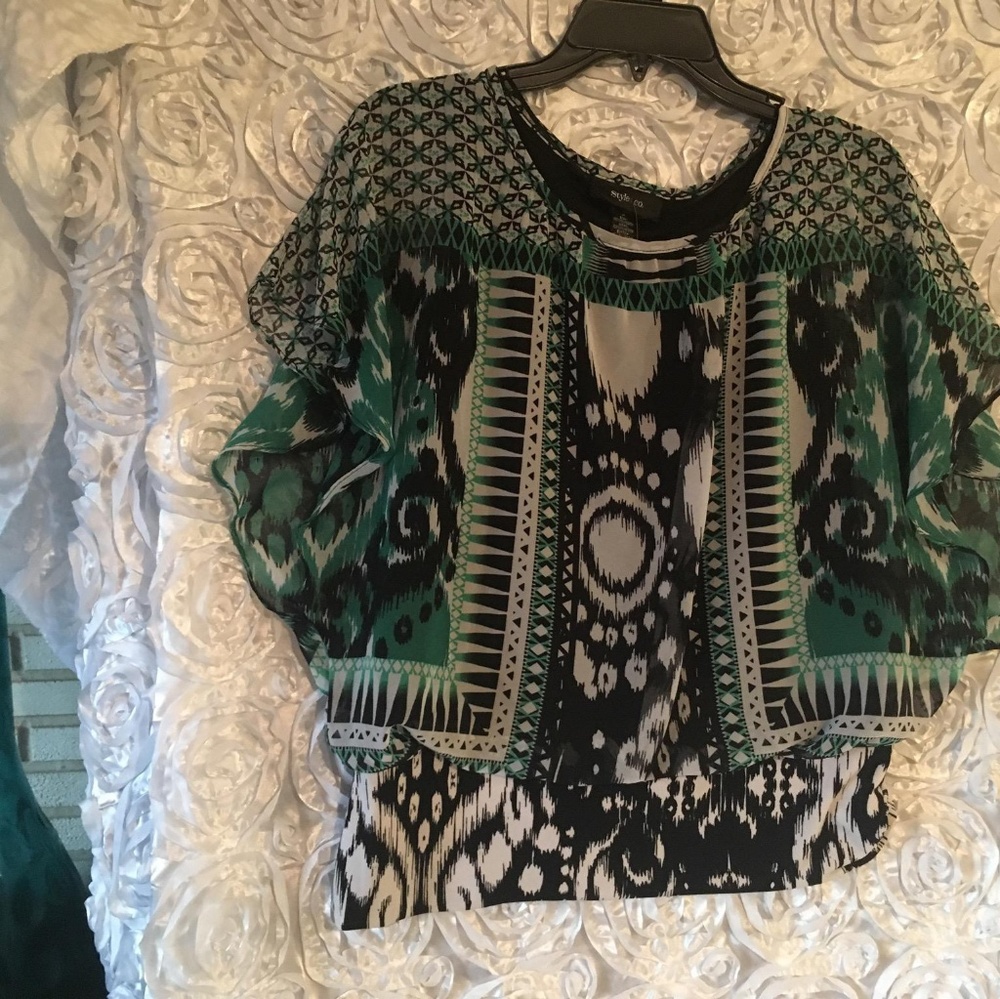 Multi colored blouse